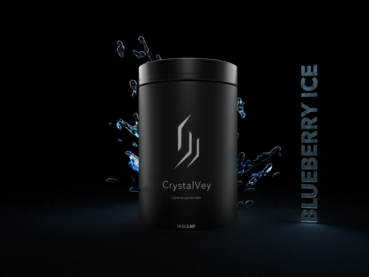 CrystalVey – Premium Vegan Protein Powder with 81% Protein Content – ​​500g