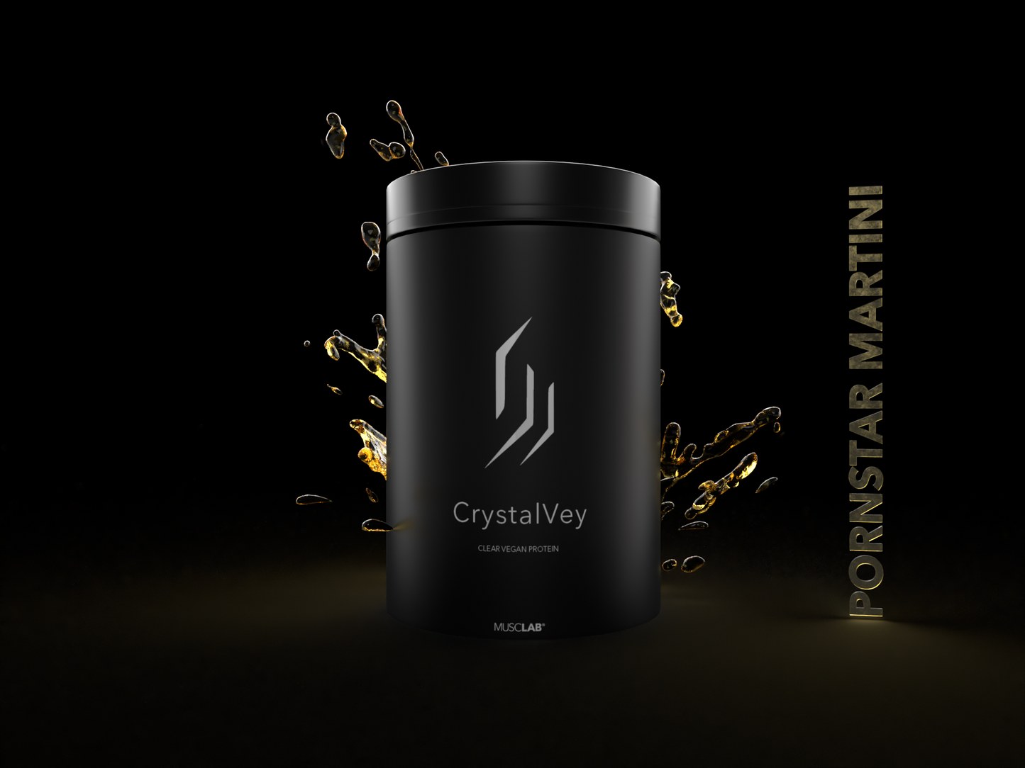 CrystalVey® – Premium Veganes Proteinpulver