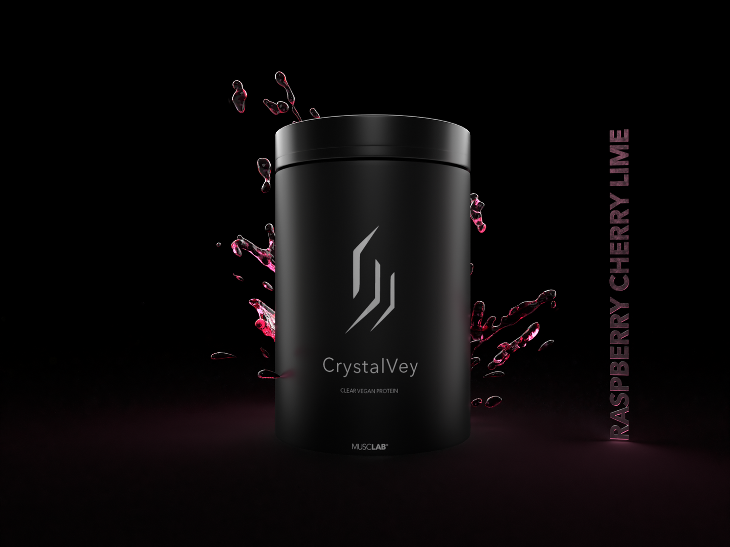 CrystalVey® – Premium Veganes Proteinpulver