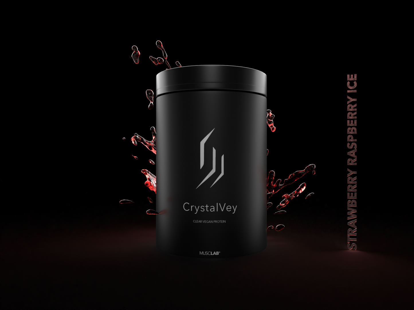 CrystalVey® – Premium Veganes Proteinpulver